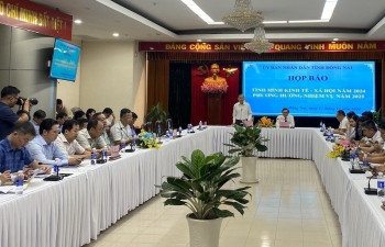 Năm 2025, Đồng Nai ưu tiên thúc đẩy tăng trưởng kinh tế 2 con số