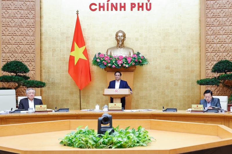 Thủ tướng Chính phủ Phạm Minh Chính chủ trì phiên họp - Ảnh: VGP/Nhật Bắc Thủ tướng Chính phủ Phạm Minh Chính chủ trì phiên họp - Ảnh: VGP/Nhật Bắc