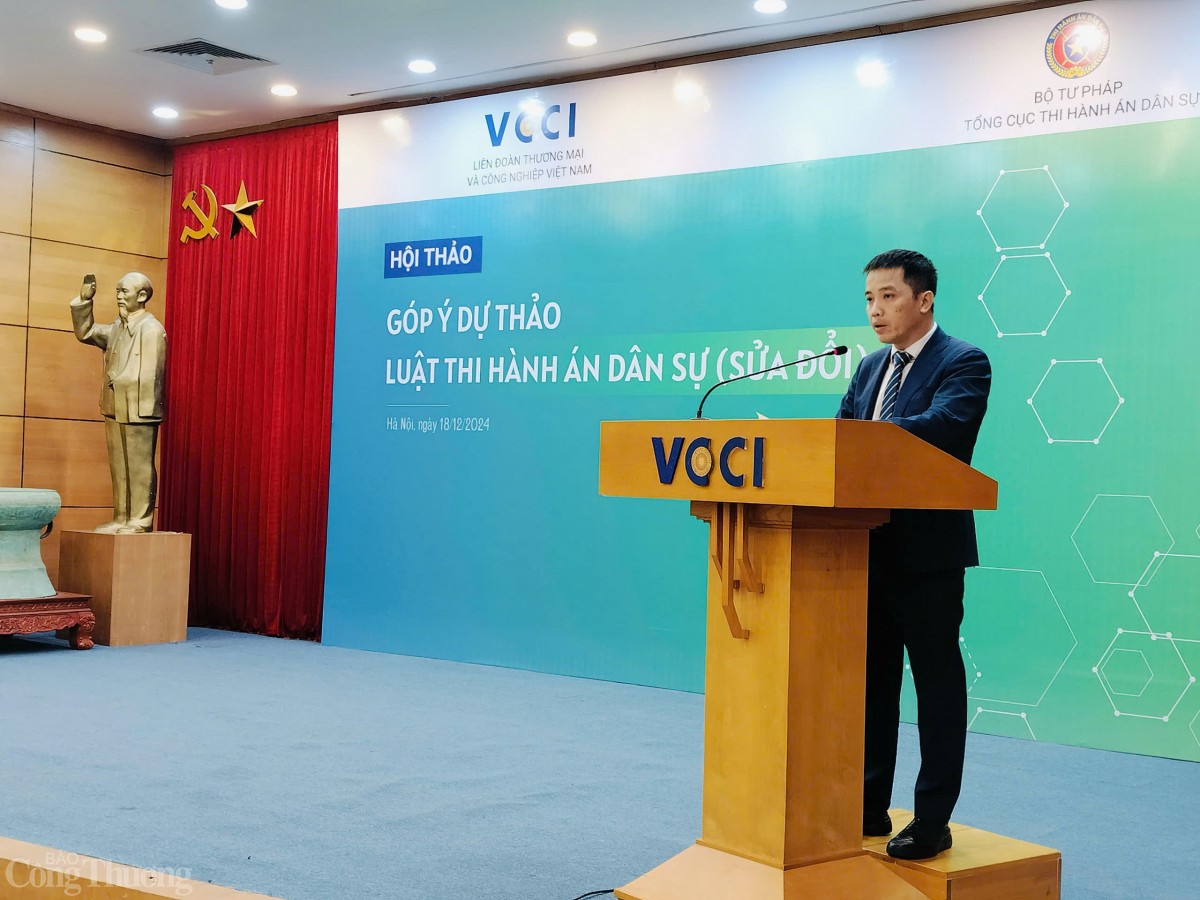 Ông Đậu Anh Tuấn - Phó Tổng thư ký, Trưởng Ban Pháp chế VCCI. Ảnh: NH Ông Đậu Anh Tuấn - Phó Tổng thư ký, Trưởng Ban Pháp chế VCCI. Ảnh: NH
