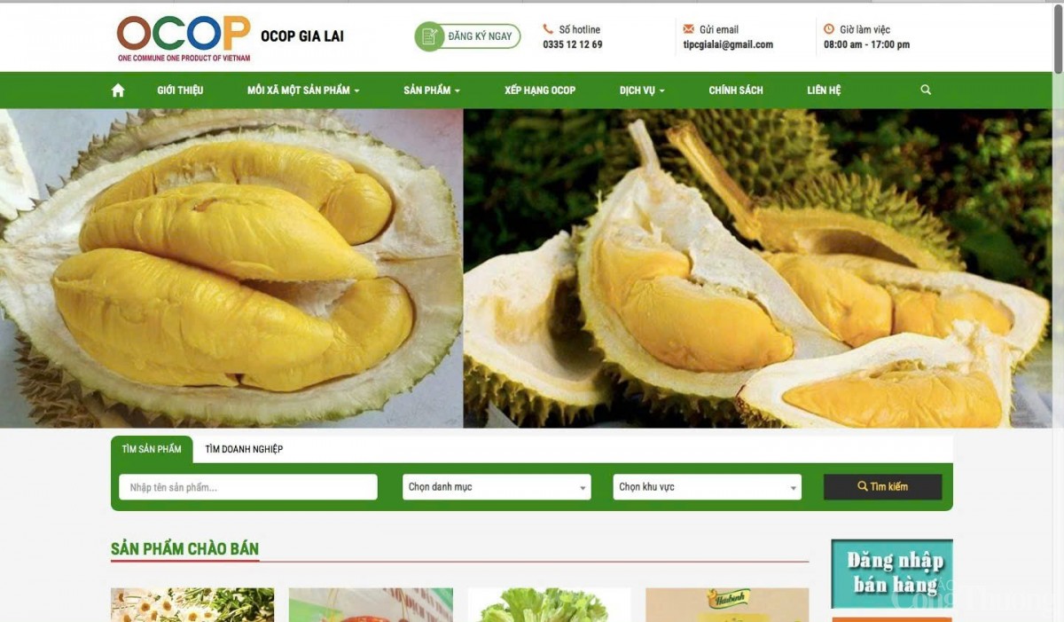 Gia Lai đẩy mạnh xúc tiến thương mại gắn với chuyển đổi số