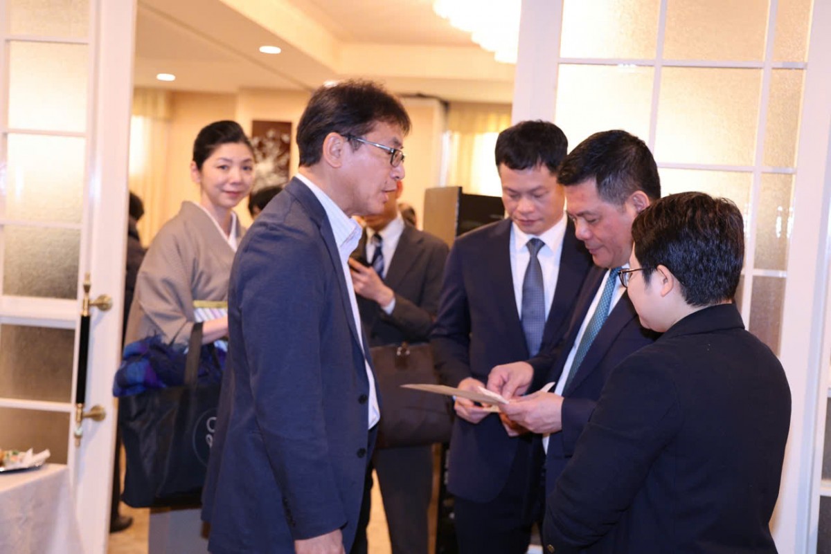Chùm ảnh: Bộ trưởng Nguyễn Hồng Diên dự Diễn đàn Doanh nghiệp Việt Nam - Nhật Bản 2024
