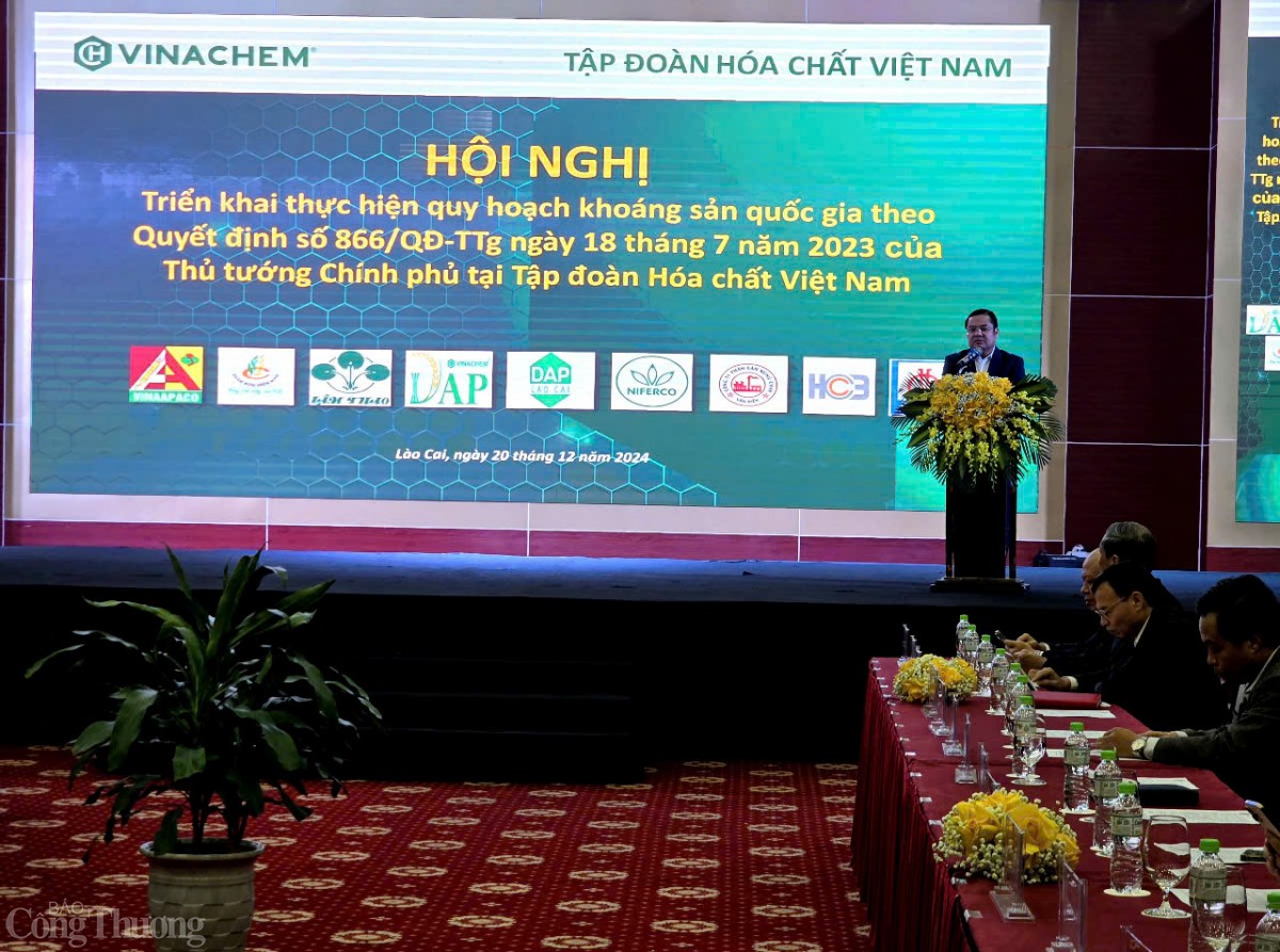 Vinachem thực hiện Quy hoạch khoáng sản quốc gia đảm bảo sản xuất xanh, bền vững Vinachem thực hiện Quy hoạch khoáng sản quốc gia đảm bảo sản xuất xanh, bền vững