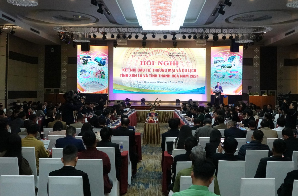Kết nối đầu tư thương mại và du lịch 2 tỉnh Sơn La và Thanh Hóa