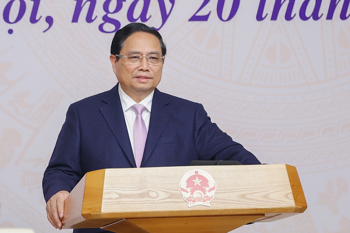 Thủ tướng Phạm Minh Chính: Tạo đột phá về ngoại giao kinh tế để góp phần tăng trưởng 2 con số - Ảnh: VGP/Nhật Bắc Thủ tướng Phạm Minh Chính: Tạo đột phá về ngoại giao kinh tế để góp phần tăng trưởng 2 con số - Ảnh: VGP/Nhật Bắc