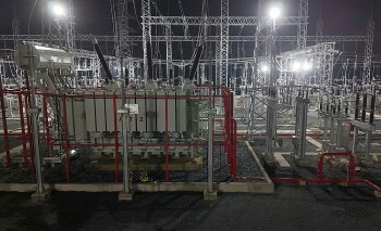 EVNNPT đóng điện Trạm biến áp 220kV Nam Cấm