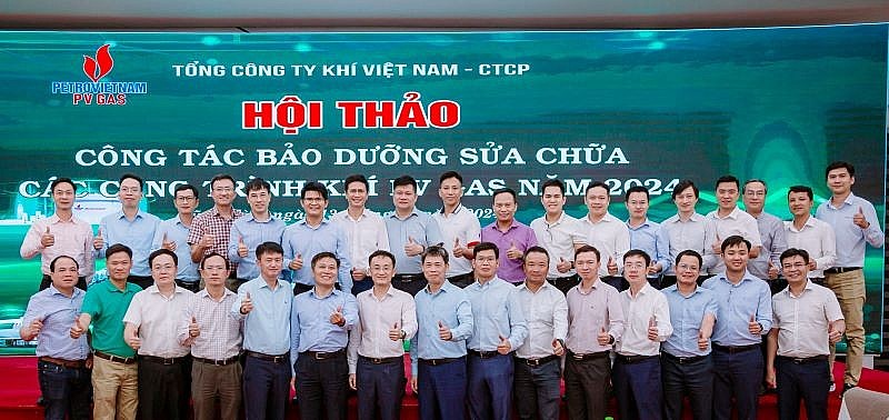Ban lãnh đạo và các đơn vị thuộc PV GAS tại Hội thảo