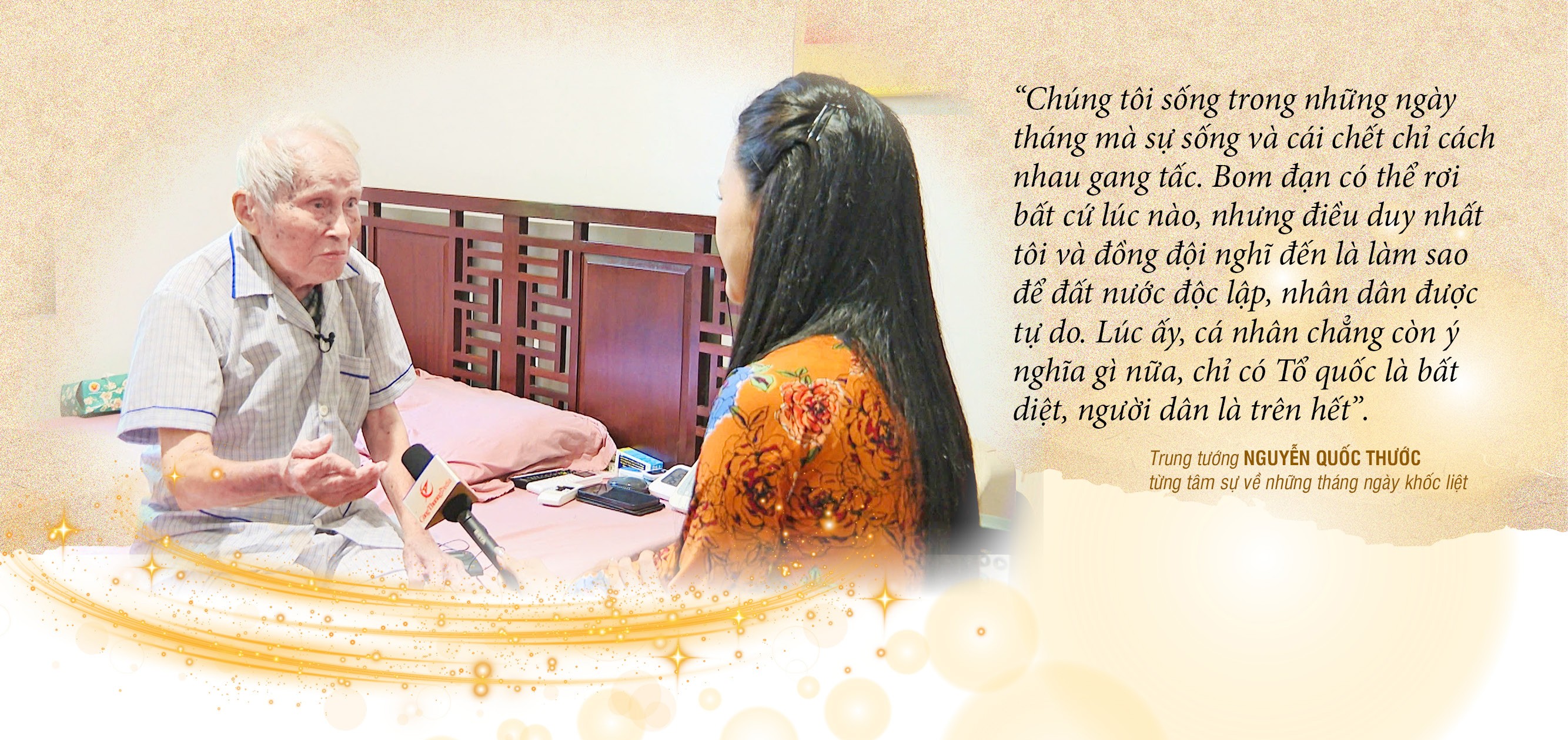 Trung tướng nguyễn quốc thước - vị tướng già kể mãi chuyện nguyên phong Trung tướng nguyễn quốc thước - vị tướng già kể mãi chuyện nguyên phong