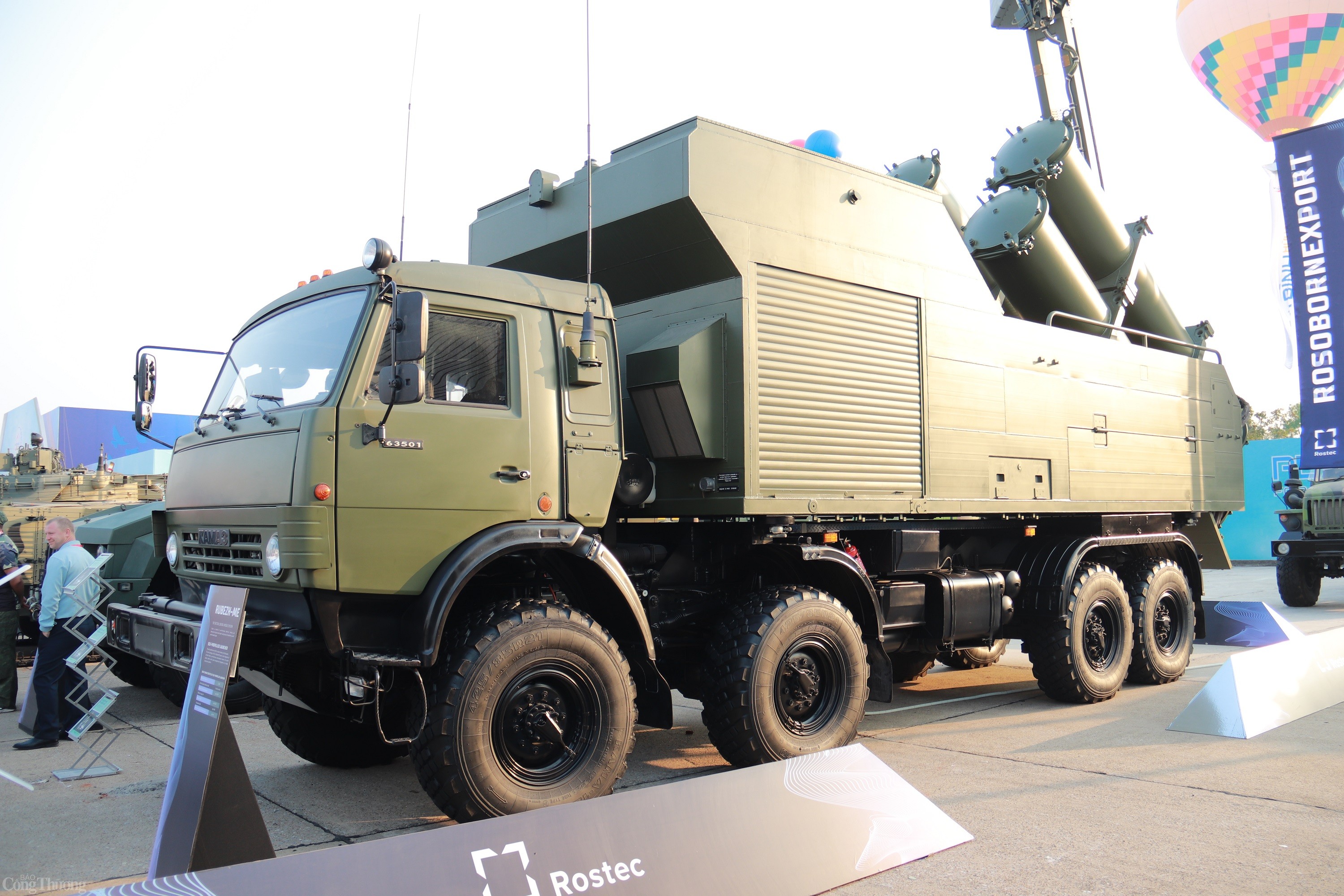 Có gì đặc biệt trong vũ khí lần đầu được Nga trưng bày ở nước ngoài