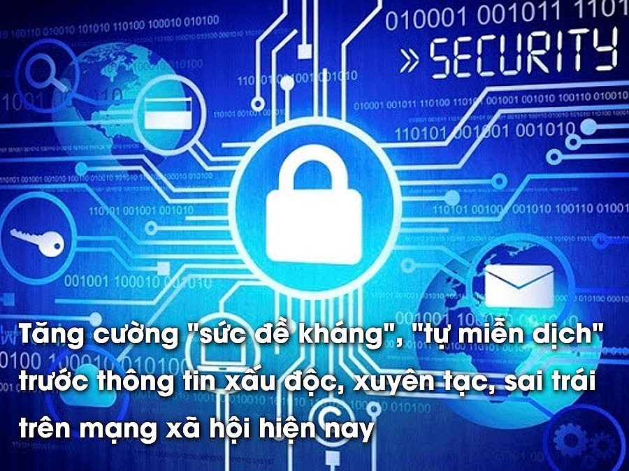 Đấu tranh quyết liệt ngăn chặn tin giả, thông tin xấu độc trên mạng xã hội Đấu tranh quyết liệt ngăn chặn tin giả, thông tin xấu độc trên mạng xã hội