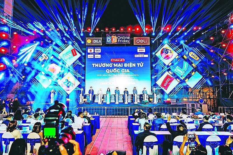 Năm 2024, thương mại điện tử vượt mốc 25 tỷ USD Năm 2024, thương mại điện tử vượt mốc 25 tỷ USD