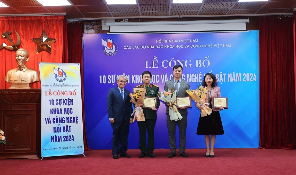 Công bố 10 sự kiện khoa học và công nghệ nổi bật năm 2024 Công bố 10 sự kiện khoa học và công nghệ nổi bật năm 2024