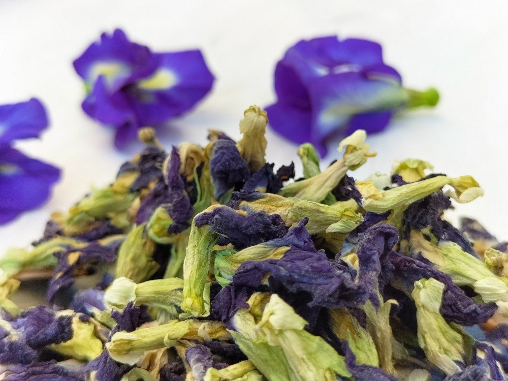 Trà hoa đậu biếc hữu cơ Hội An Trà hoa đậu biếc hữu cơ Hội An