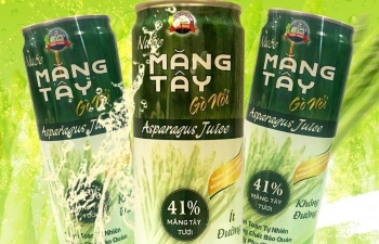 Nước măng tây Gò Nổi – Món lạ từ vùng đất cát pha