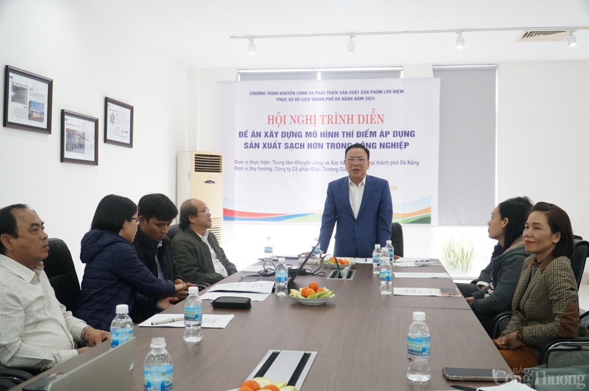 Nghiệm thu, bàn giao máy móc hỗ trợ theo chương trình khuyến công Đà Nẵng (đợt 2) cho doanh nghiệp Nghiệm thu, bàn giao máy móc hỗ trợ theo chương trình khuyến công Đà Nẵng (đợt 2) cho doanh nghiệp