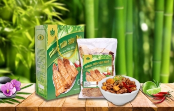 Măng nứa sấy khô Tân Xuân lan tỏa đặc sản của núi rừng Tây Bắc