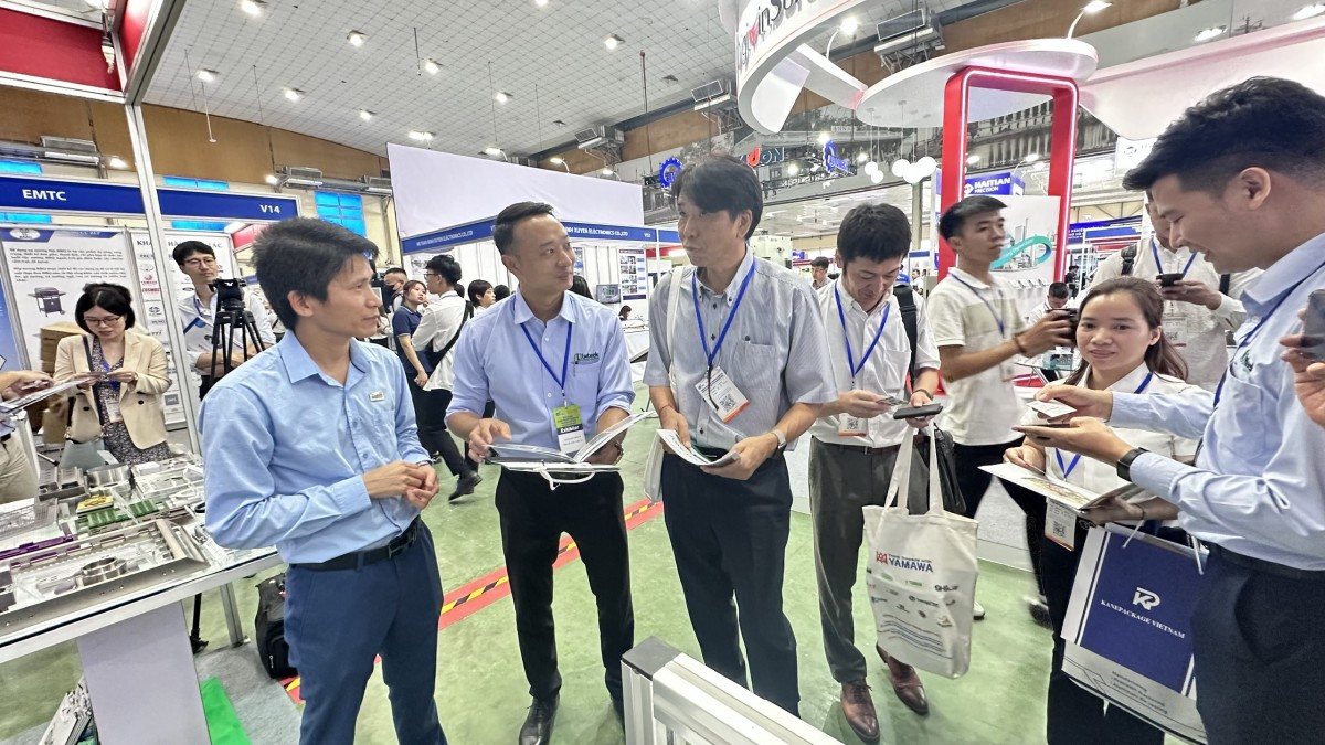 Hội chợ triển lãm Công nghiệp hỗ trợ Hà Nội thu hút nhiều doanh nghiệp tham gia Hội chợ triển lãm Công nghiệp hỗ trợ Hà Nội thu hút nhiều doanh nghiệp tham gia