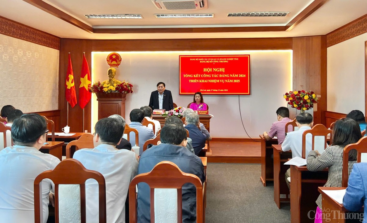 Đảng bộ Sở Công thương Gia Lai triển khai nhiệm vụ công tác năm 2025