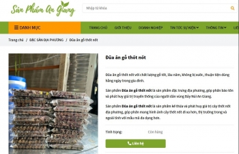 Sản phẩm đũa gỗ thốt nốt đang 'gây sốt' trên các sàn thương mại điện tử