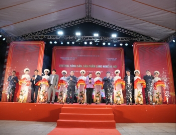120 gian hàng tham dự Festival nông sản, sản phẩm làng nghề Hà Nội