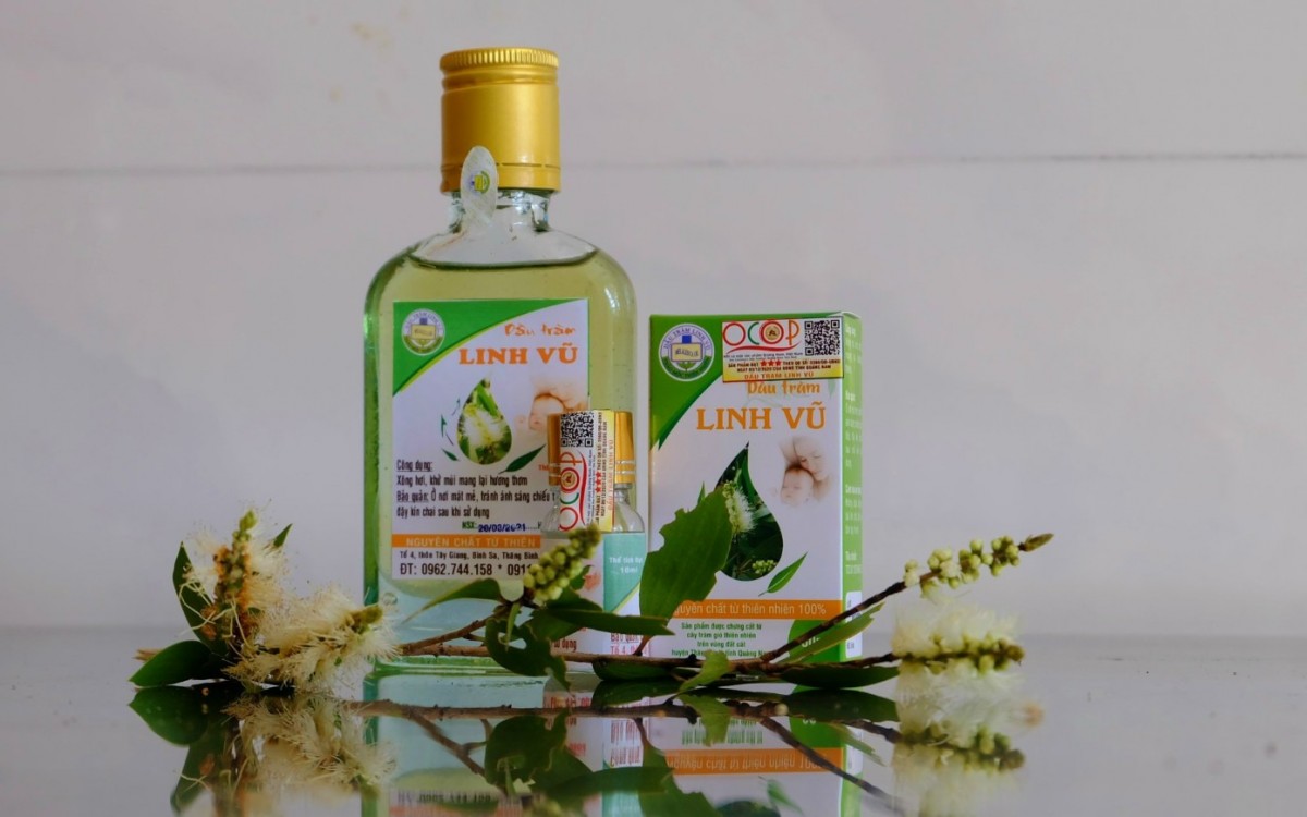Dầu tràm Linh Vũ: 'Bật cao' nhờ sàn thương mại điện tử Dầu tràm Linh Vũ: 'Bật cao' nhờ sàn thương mại điện tử