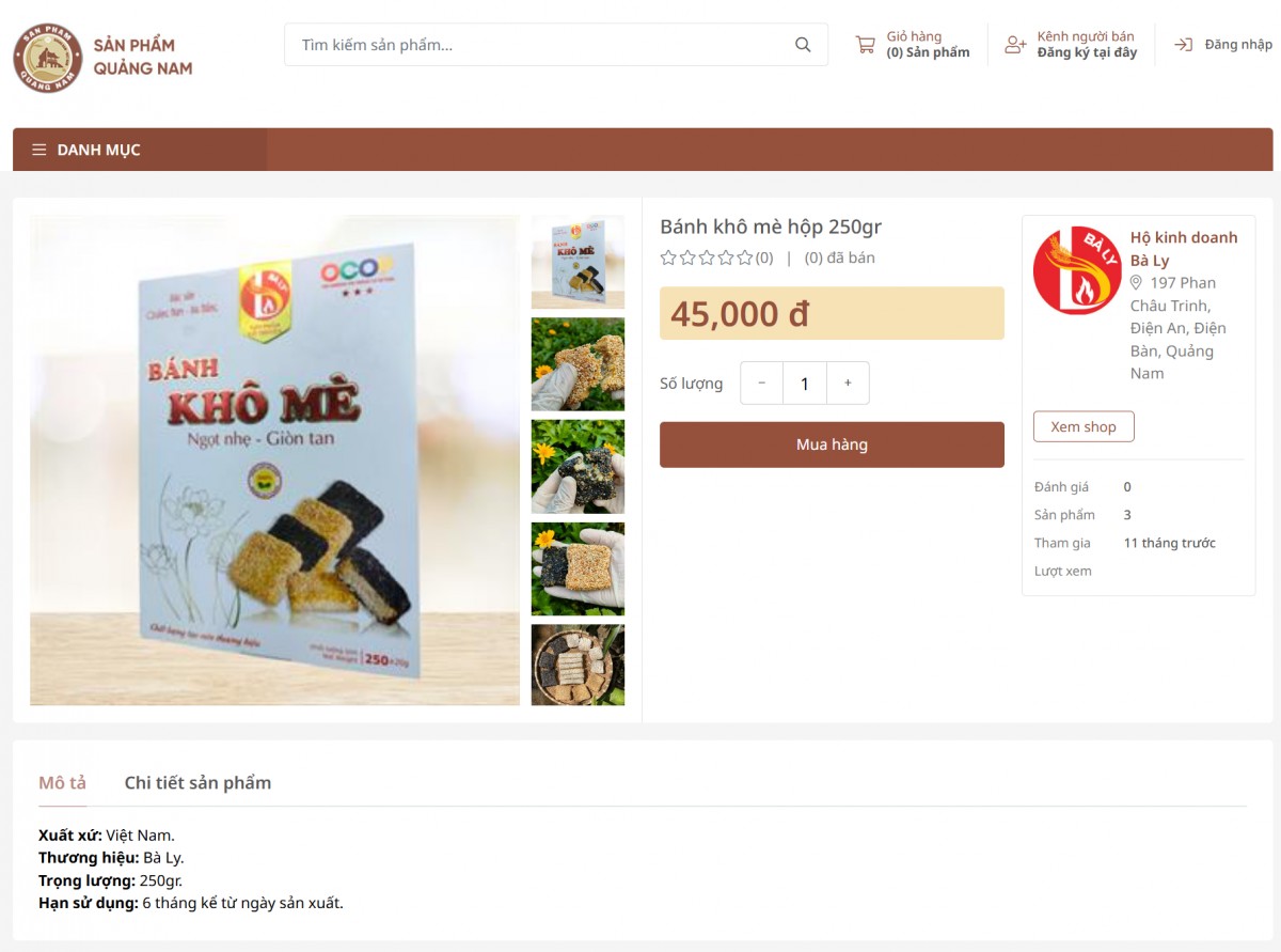 khô mè Quảng Nam khô mè Quảng Nam