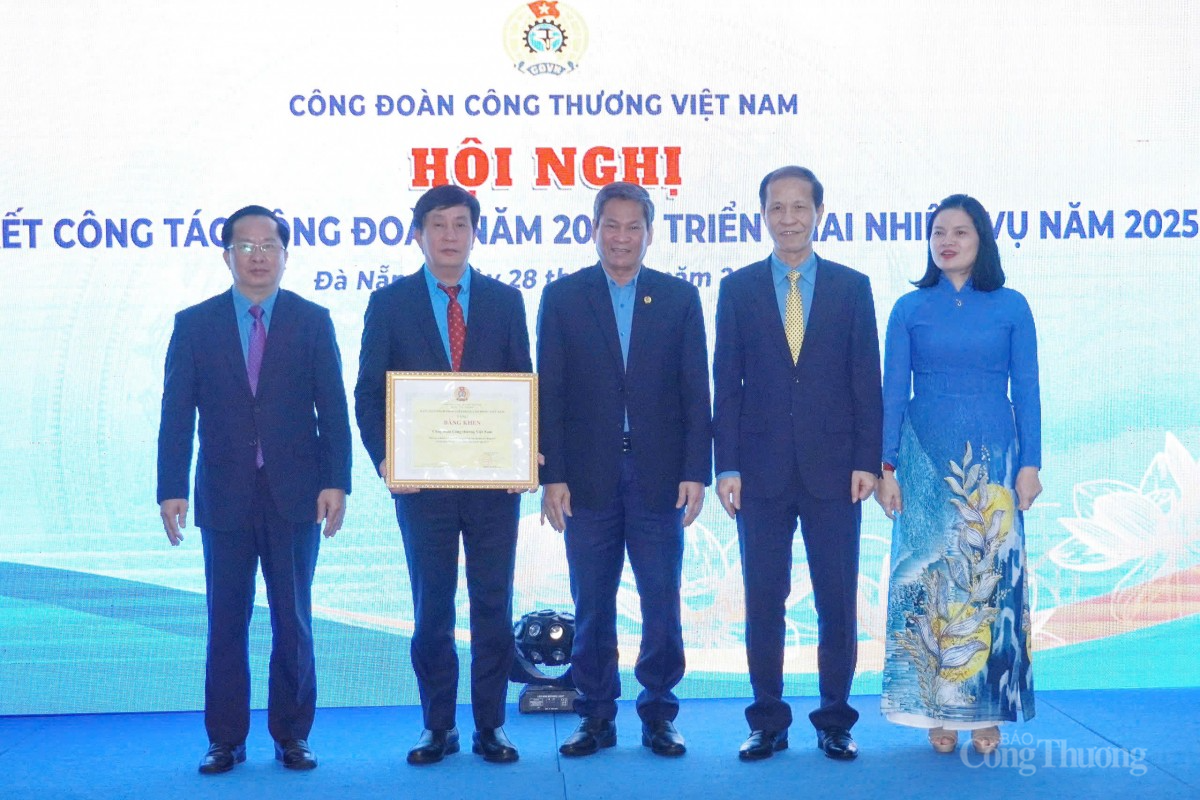 undefined Công đoàn Công Thương tổ chức hội nghị tổng kết năm 2024