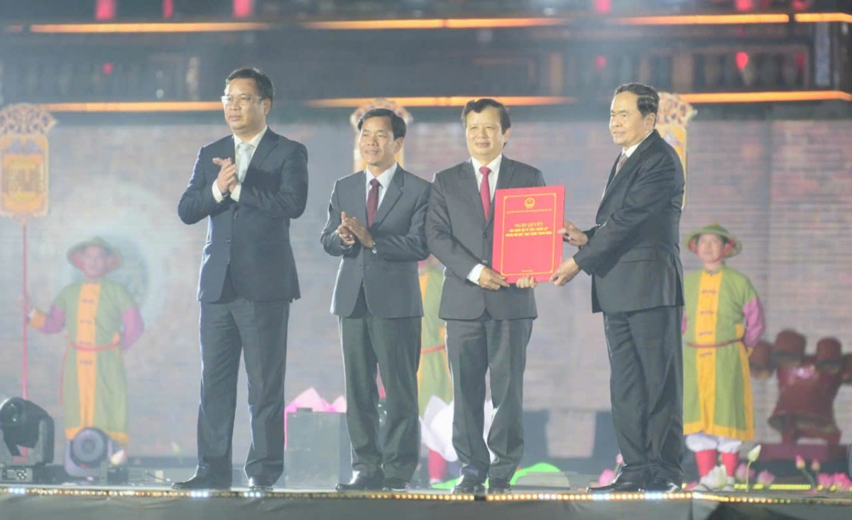 Thành phố Huế chính thức trở thành trực thuộc Trung ương