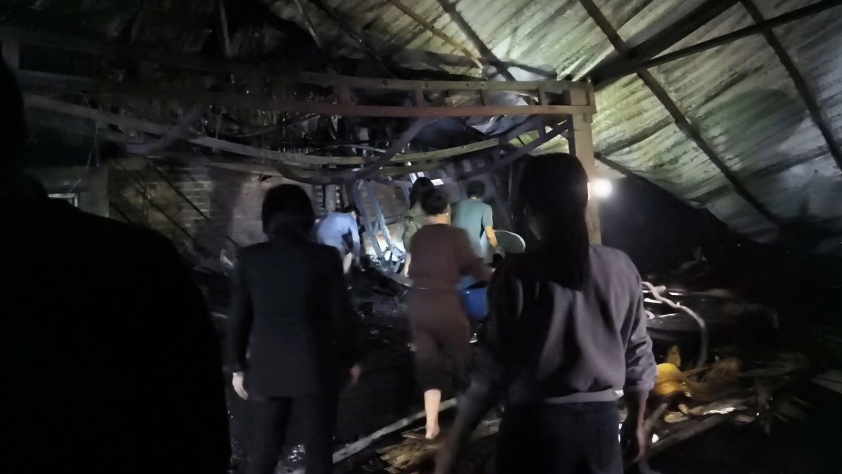 Thông tin thiệt hại vụ cháy xưởng gỗ ở Đan Phượng