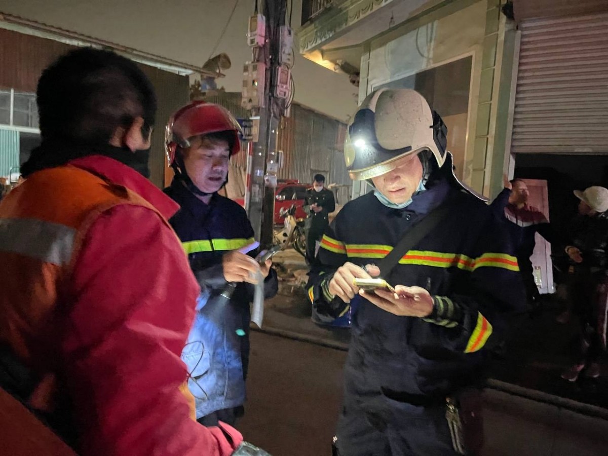 Thông tin thiệt hại vụ cháy xưởng gỗ ở Đan Phượng