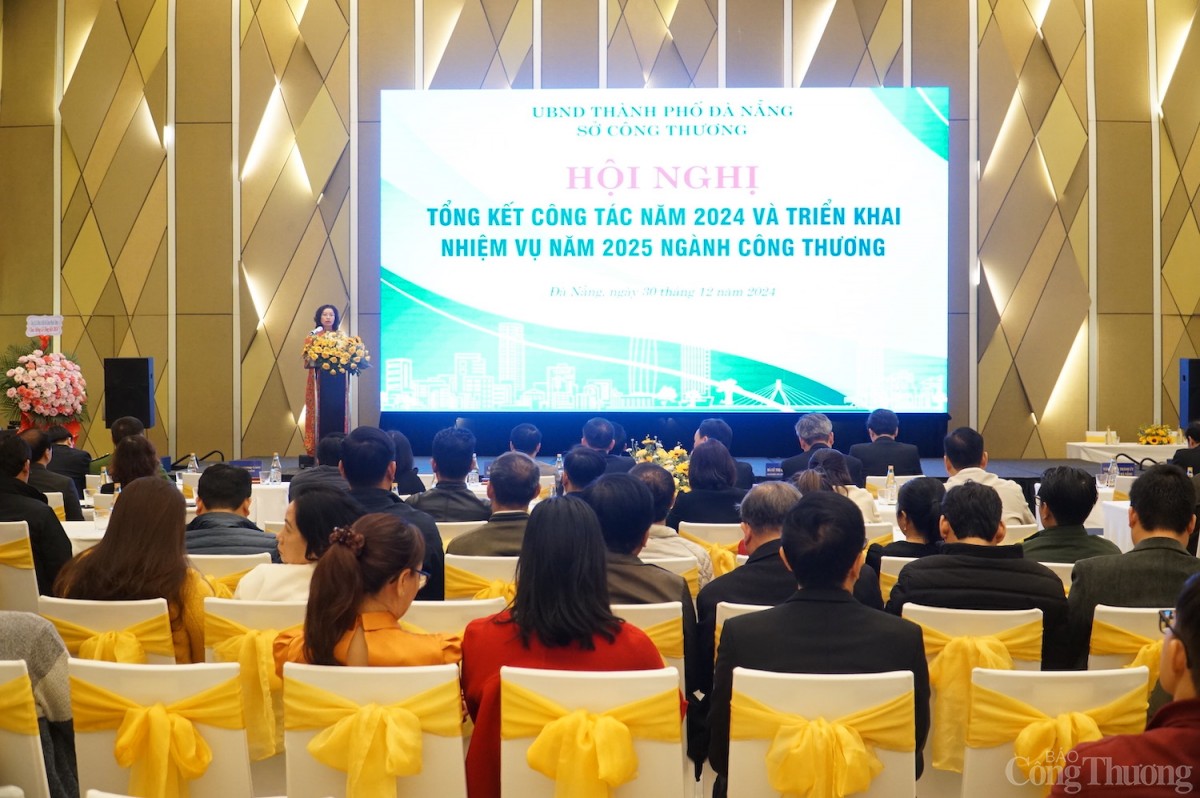 Ngành Công Thương Đà Nẵng tổng kết công tác năm 2024, triển khai nhiệm vụ năm 2025 Ngành Công Thương Đà Nẵng tổng kết công tác năm 2024, triển khai nhiệm vụ năm 2025