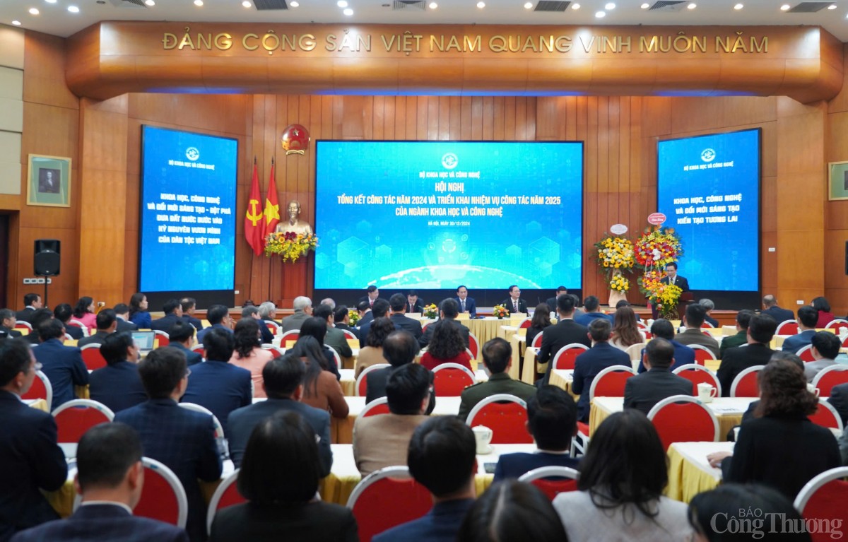 Hội nghị Tổng kết công tác năm 2024 và triển khai nhiệm vụ công tác năm 2025 của ngành KH&CN Hội nghị Tổng kết công tác năm 2024 và triển khai nhiệm vụ công tác năm 2025 của ngành KH&CN
