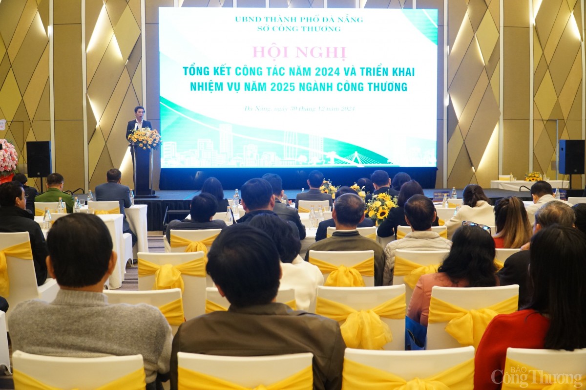 Ngành Công Thương Đà Nẵng tổng kết công tác năm 2024, triển khai nhiệm vụ năm 2025 Ngành Công Thương Đà Nẵng tổng kết công tác năm 2024, triển khai nhiệm vụ năm 2025