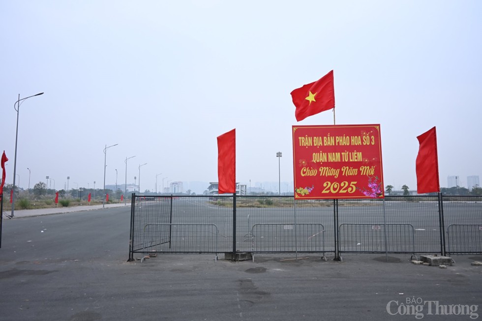 Hà Nội: Trận địa pháo hoa sẵn sàng đón Giao thừa 2025