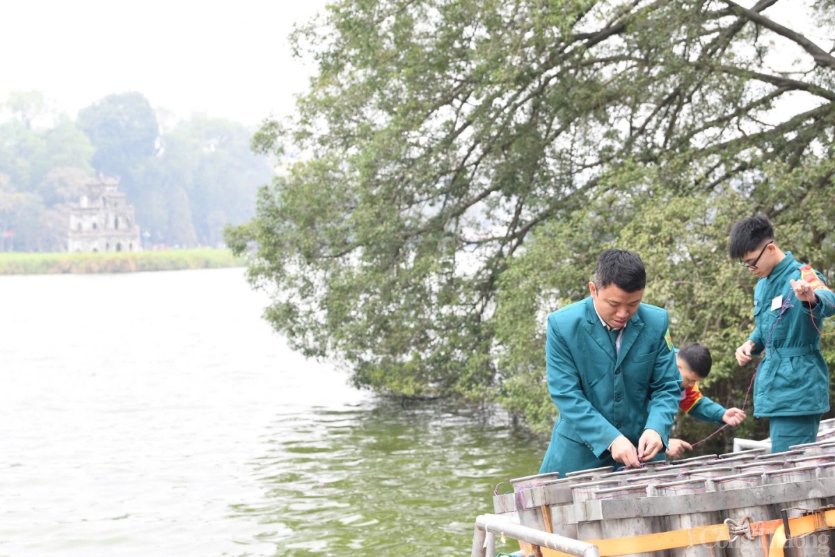 Hà Nội: Trận địa pháo hoa sẵn sàng đón Giao thừa 2025