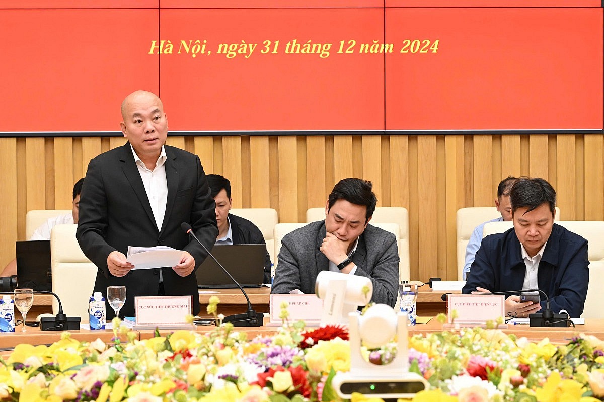 Ảnh: Hội nghị Tổng kết công tác của Đảng bộ Bộ Công