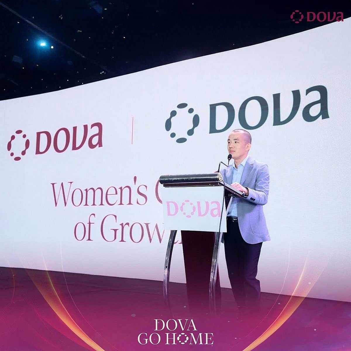 Ông Nguyễn Mạnh Linh - Chủ tịch Dova Group chia sẻ tại sự kiện Dova Group ra mắt nhận diện thương hiệu mới, ra mắt bộ mỹ phẩm thuần chay diễn ra tại Hà Nội ngày 28/12 Ông Nguyễn Mạnh Linh - Chủ tịch Dova Group chia sẻ tại sự kiện Dova Group ra mắt nhận diện thương hiệu mới, ra mắt bộ mỹ phẩm thuần chay diễn ra tại Hà Nội ngày 28/12