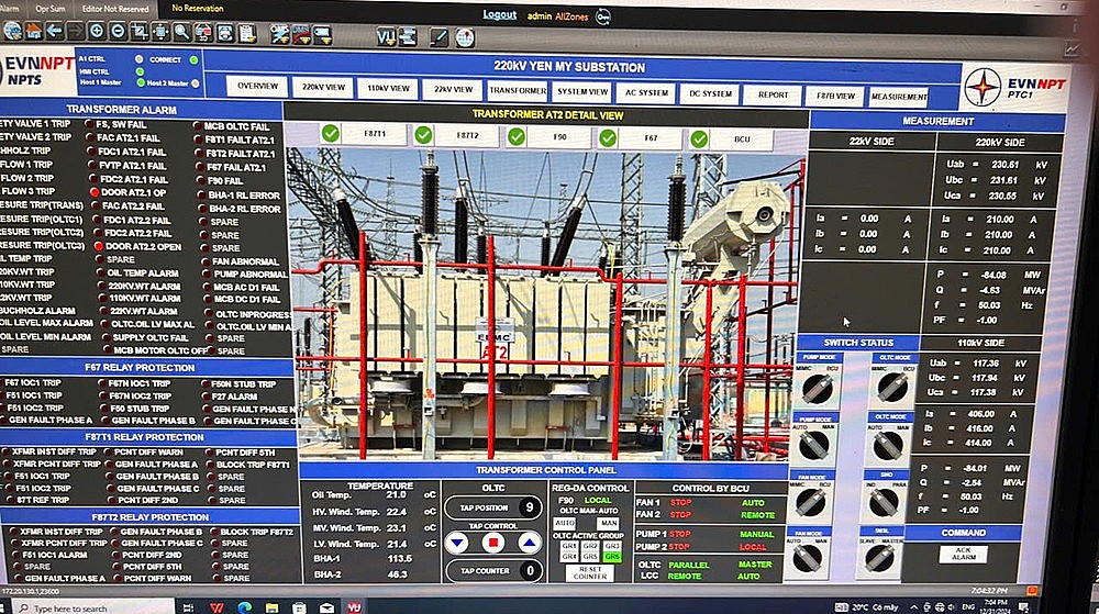 Trạm biến áp 220kV Yên Mỹ được nâng công suất lên gấp Trạm biến áp 220kV Yên Mỹ được nâng công suất lên gấp