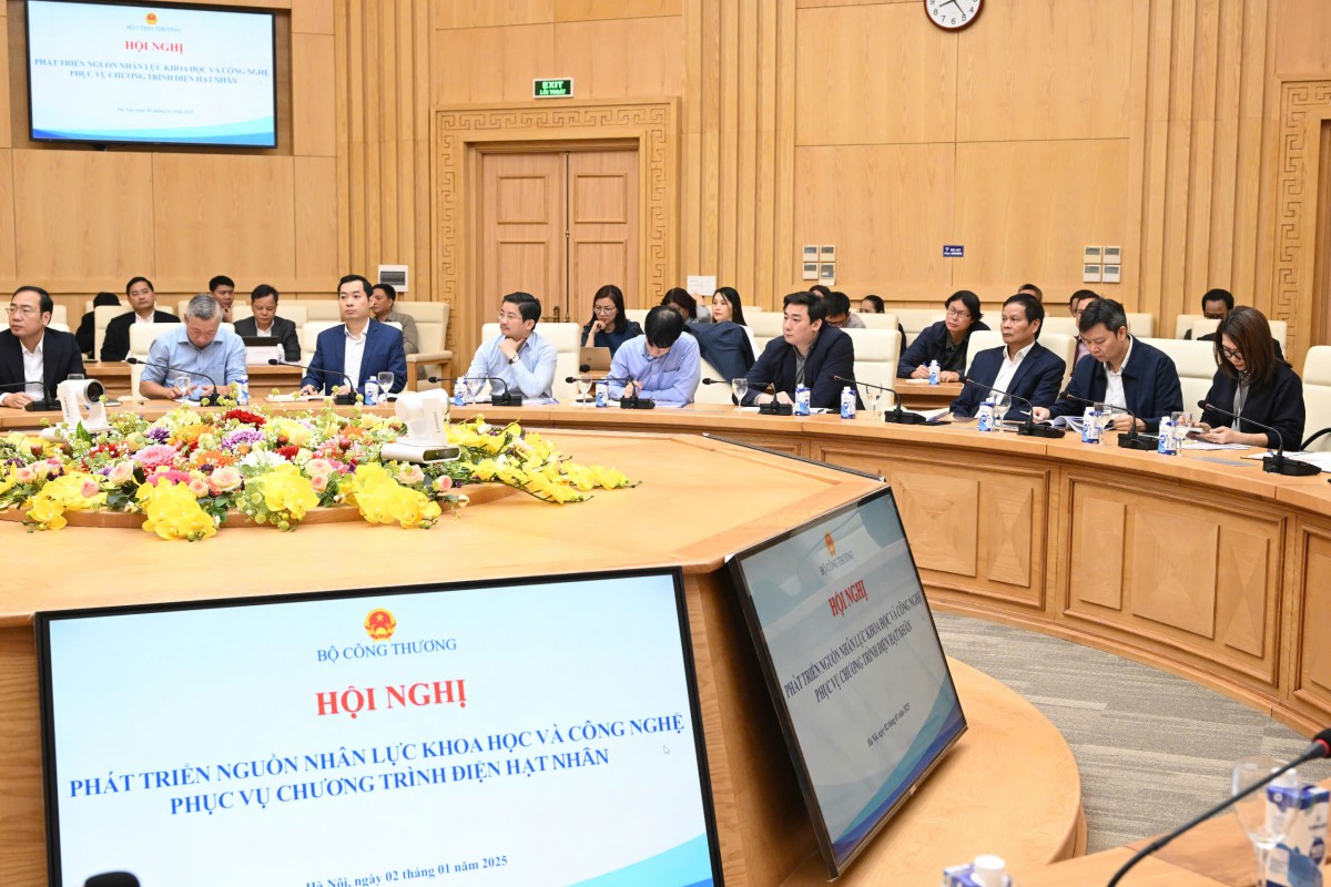 Hội nghị “Phát triển nguồn nhân lực khoa học và công nghệ phục vụ chương trình điện hạt nhân” Hội nghị “Phát triển nguồn nhân lực khoa học và công nghệ phục vụ chương trình điện hạt nhân”