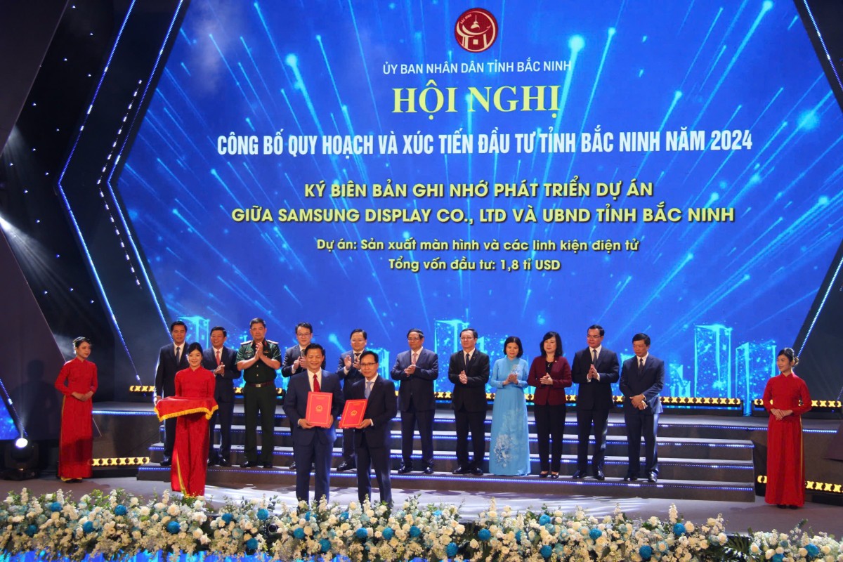 trong năm 2024, hàng tỷ USD dự án nhà máy công nghệ cao đã “đổ” về Bắc Ninh