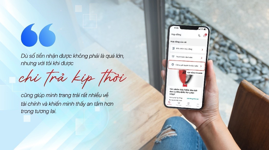 Trải nghiệm khách hàng với chi trả bảo hiểm tính bằng phút