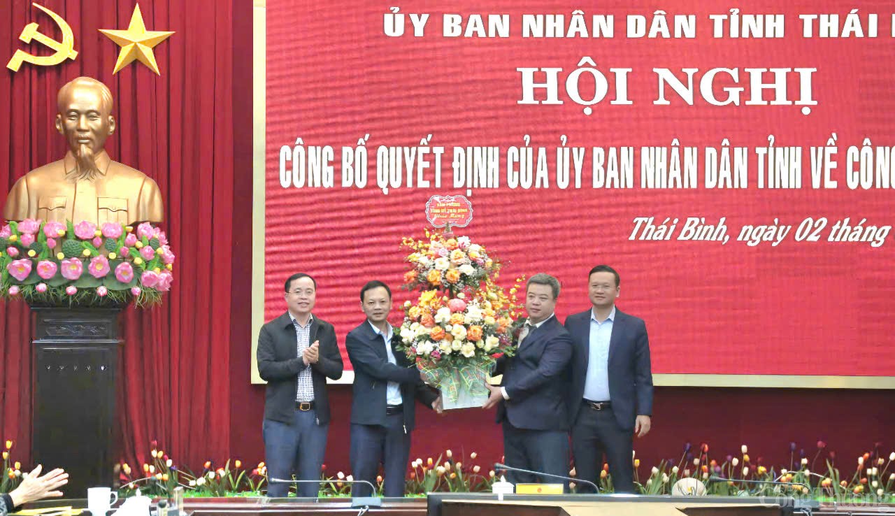 Ông Phạm Chí Công làm Phó Chánh Văn phòng UBND Thái Bình