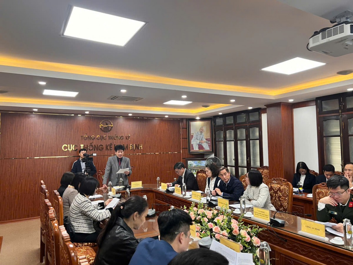 Họp báo Cục Thống kê Nam Định