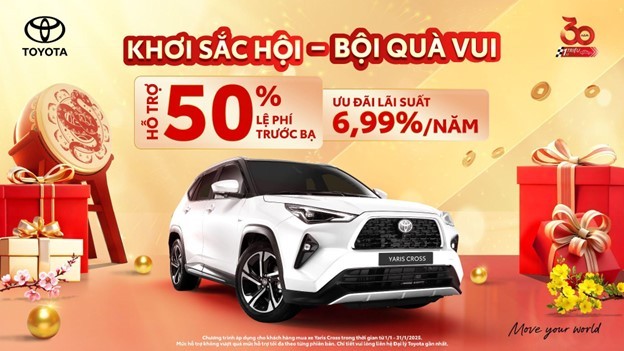 Toyota tung ưu đãi lớn, kỷ niệm 30 năm tại Việt Nam Toyota tung ưu đãi lớn, kỷ niệm 30 năm tại Việt Nam