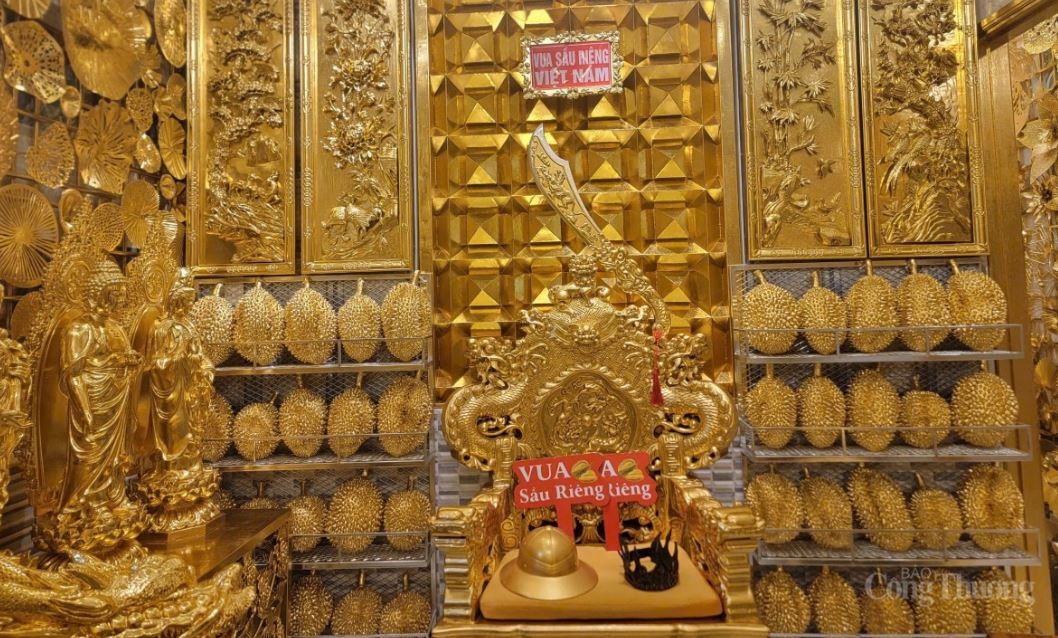 Khu check in vua sầu riêng.