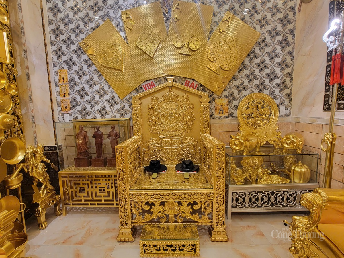 Chiêm ngưỡng biệt thự dát vàng tại TP. Cần Thơ
