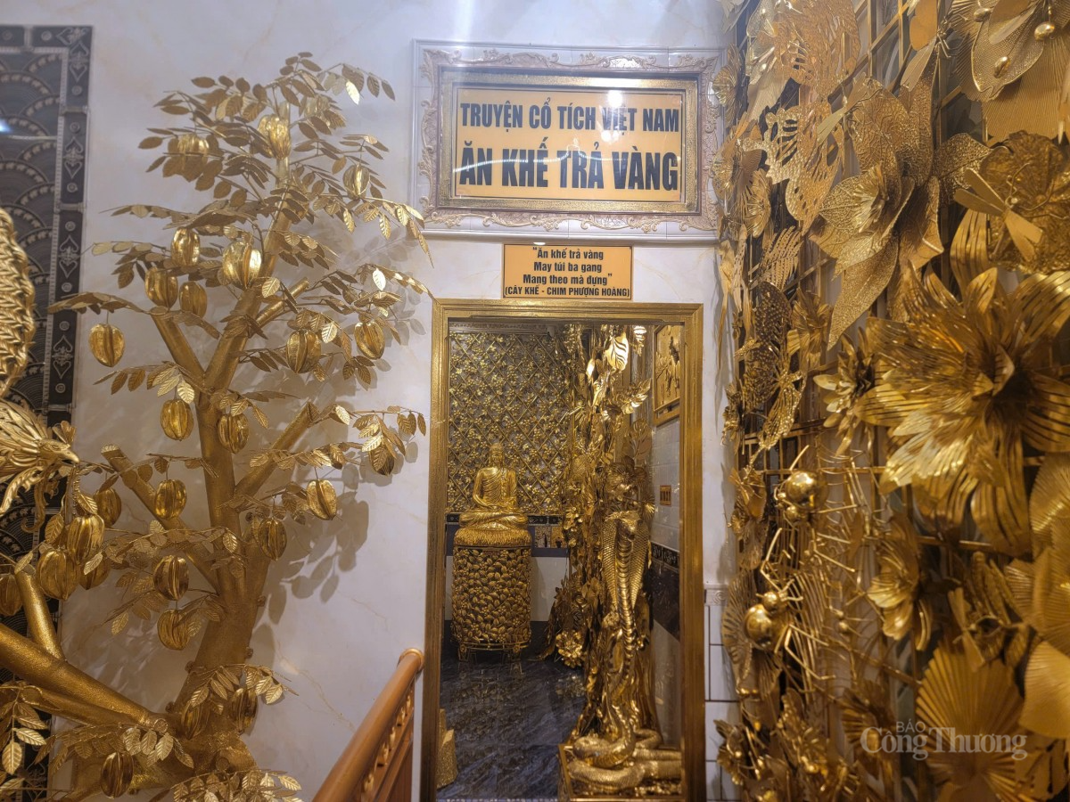 Chiêm ngưỡng biệt thự dát vàng tại TP. Cần Thơ