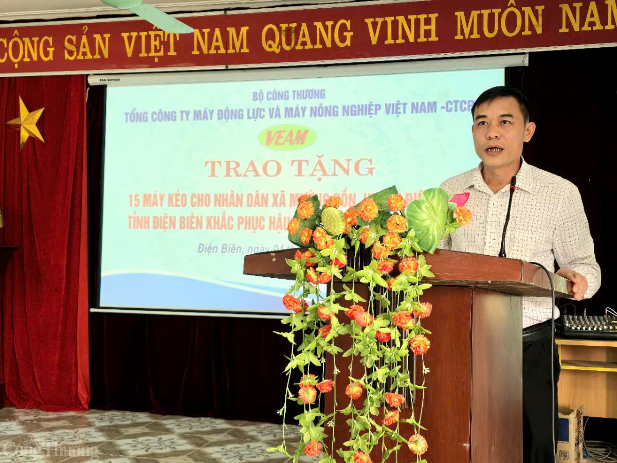 ‘Làng Nủ’ ở Điện Biên nhận 15 máy cày do VEAM trao ‘Làng Nủ’ ở Điện Biên nhận 15 máy cày do VEAM trao