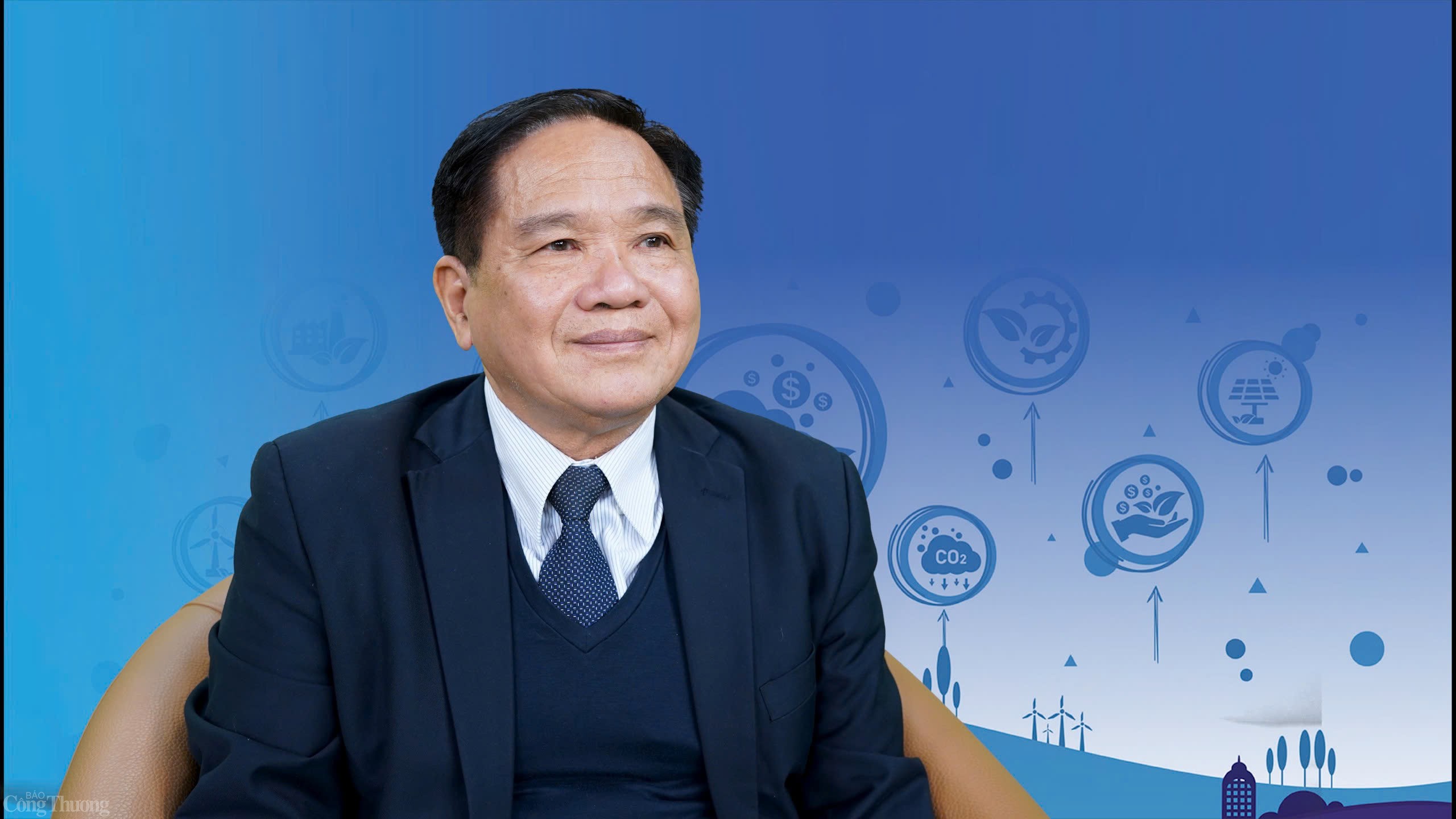 PGS.TS Nguyễn Thế Chinh - Phó Chủ tịch Hội Kinh tế Môi trường Việt Nam