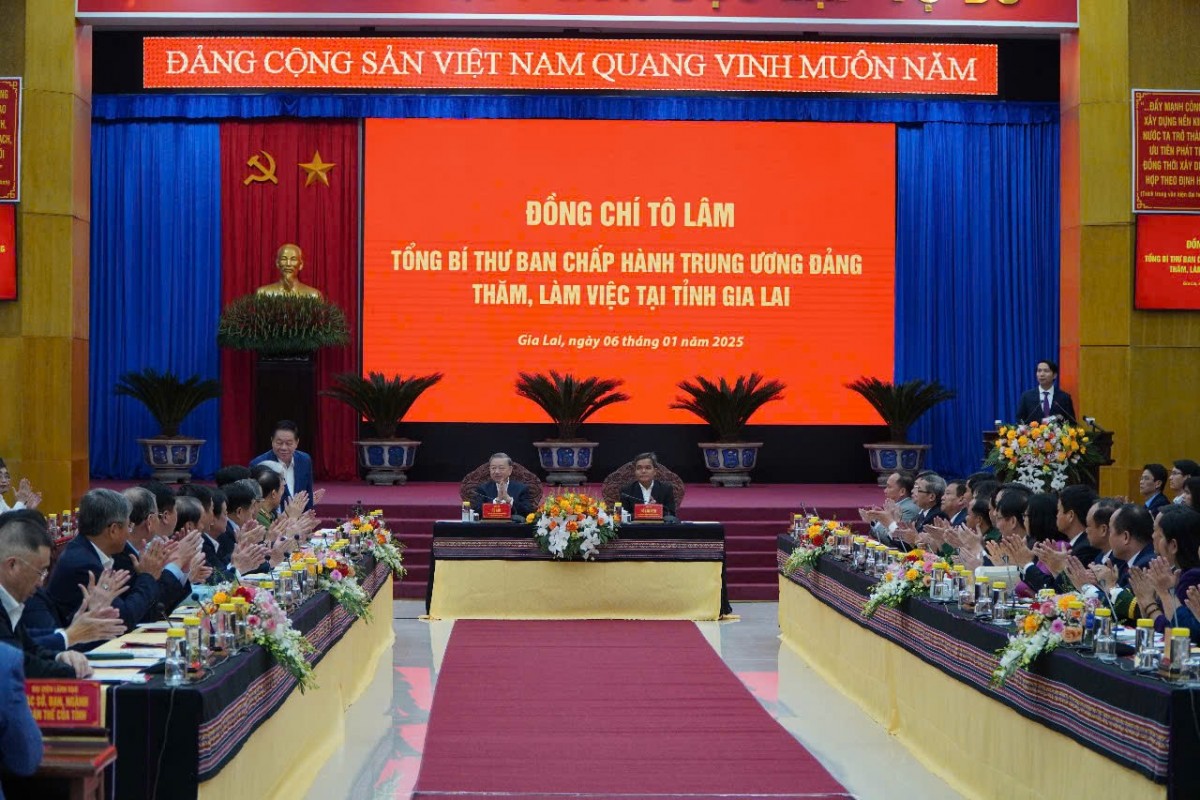 Điều trăn trở của Tổng Bí thư Tô Lâm với Gia Lai Điều trăn trở của Tổng Bí thư Tô Lâm với Gia Lai