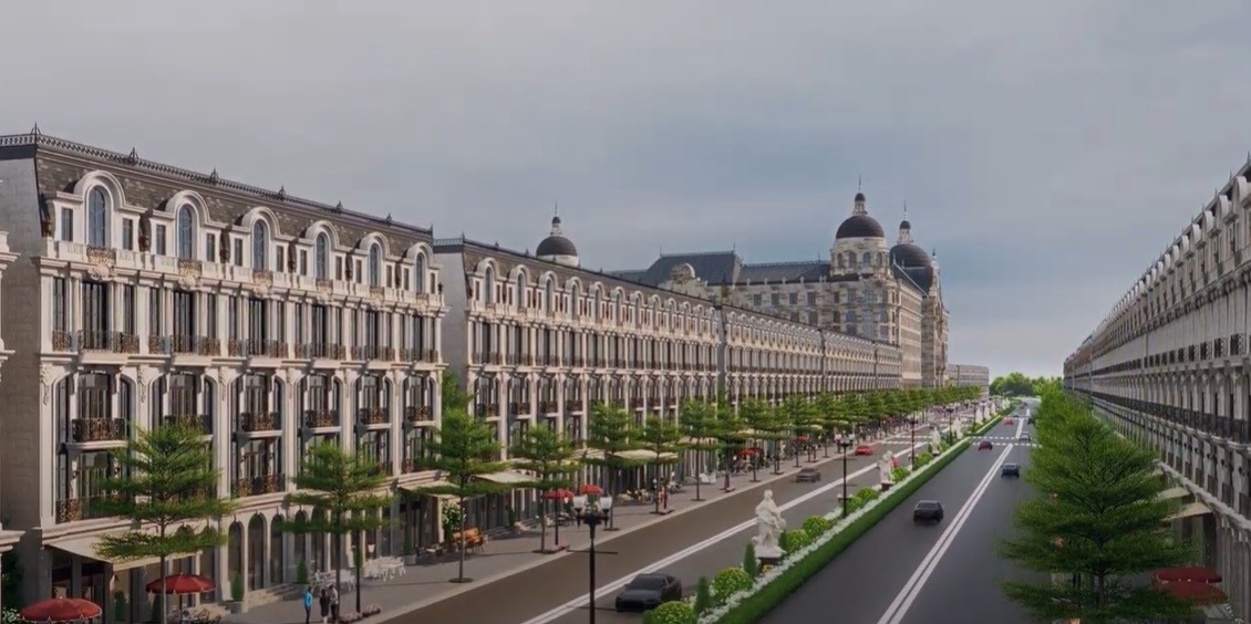 Tập đoàn Sunshine thi công đường nối Hoàng Quốc Việt kéo dài